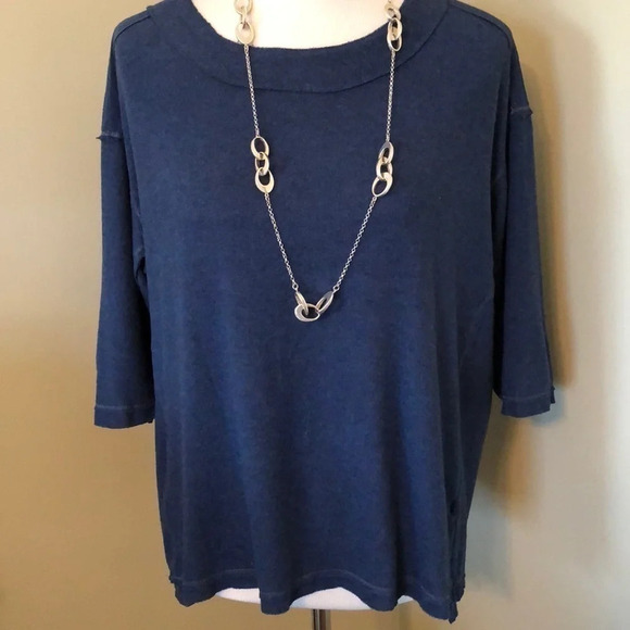 NWT H by Bordeaux HACHI 3/4" Sleeve Sweater - Picture 2 of 8